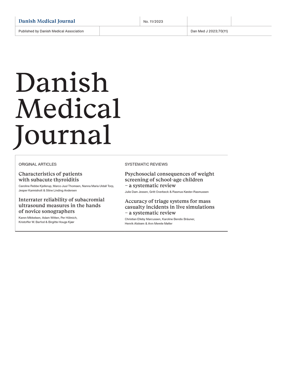 DMJ 11 2023 Ugeskriftet dk dmj-11-2023-ugeskriftet-dk