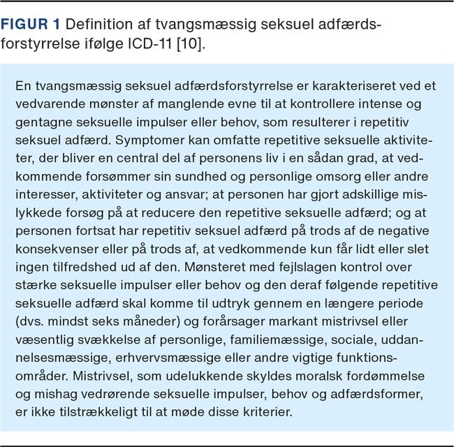 Hojsex - Hyperseksualitet | Ugeskriftet.dk